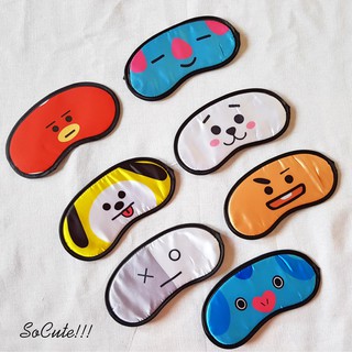 Bịt mắt ngủ dễ thương hình ban nhạc BTS