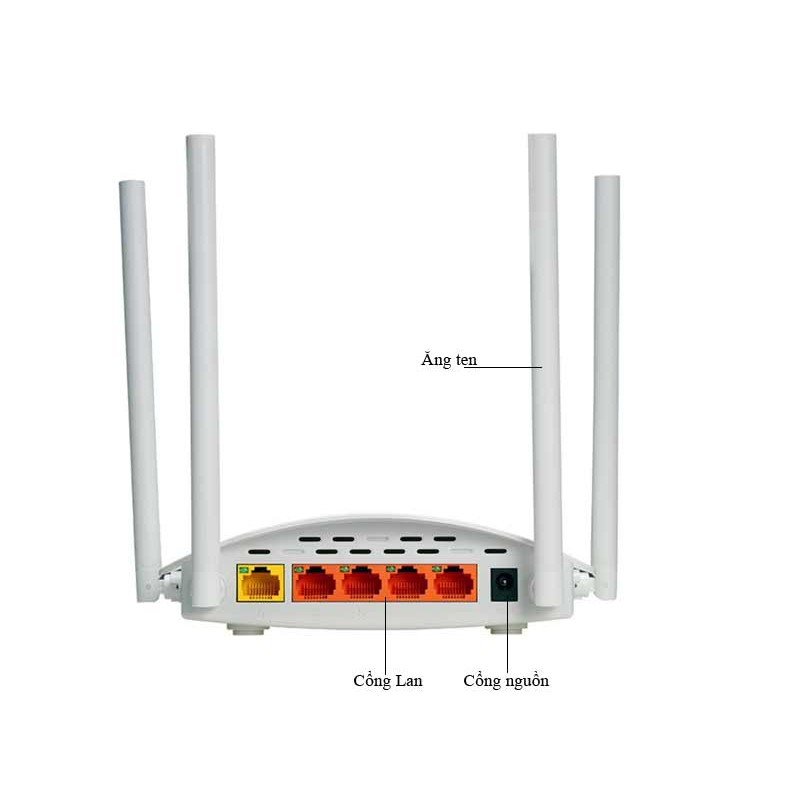 Bộ Phát Wifi TOTOLINK N600R Chuẩn N 600Mbps - 4 ăng ten - HÀNG CHÍNH HÃNG