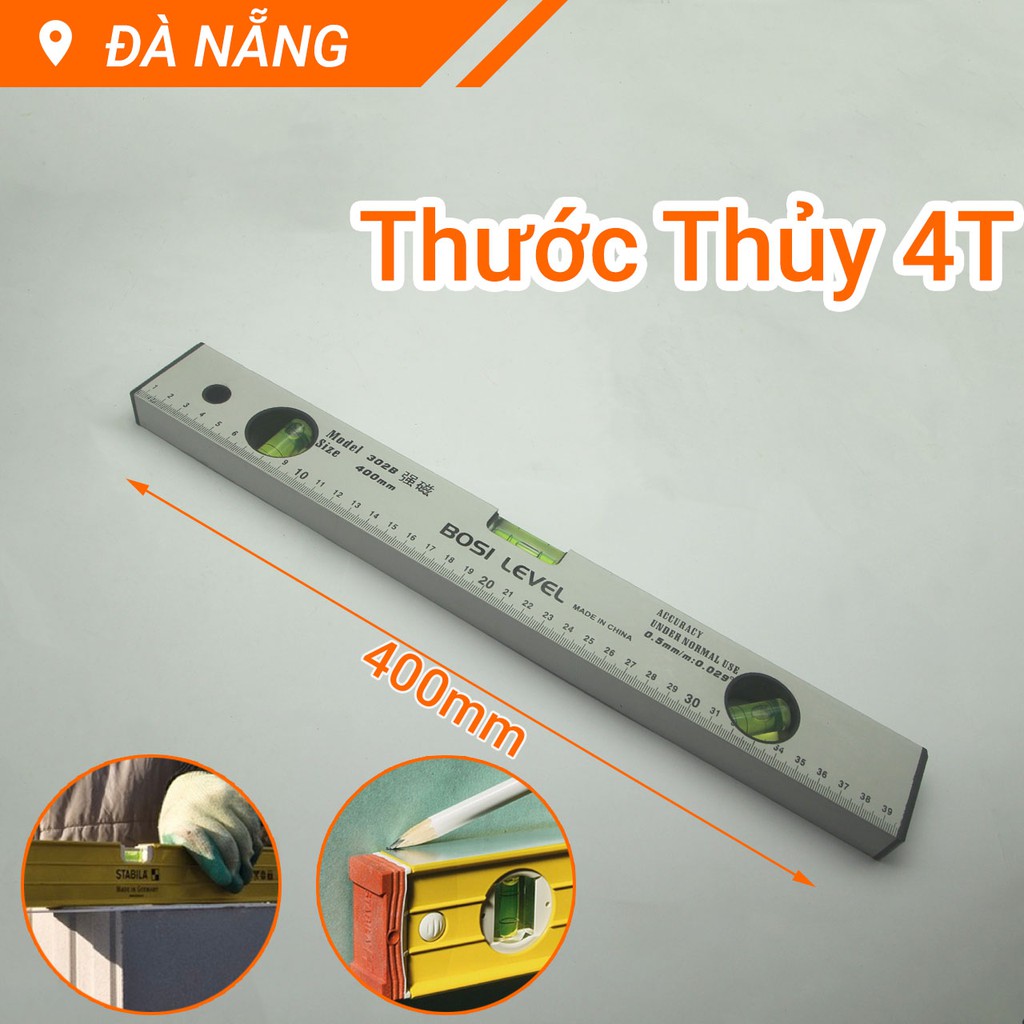 Thước thủy nivo từ 40cm Bosi