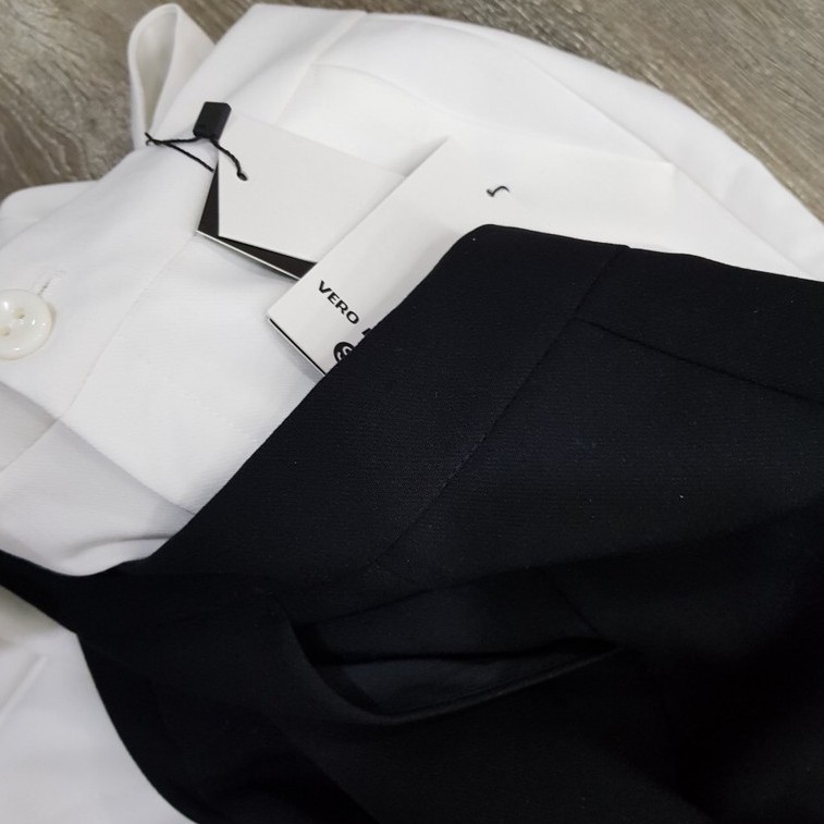 Quần tây ống rộng trơn cạp cao thời trang, thanh lịch LXK77439 | BigBuy360 - bigbuy360.vn