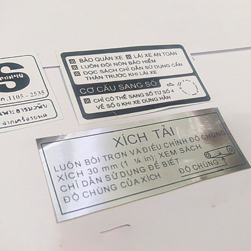 Tem Thông Số Dream Việt - Tem  ĐẦY ĐỦ CHI TIẾT dùng cho cả dream thái và việt các đời