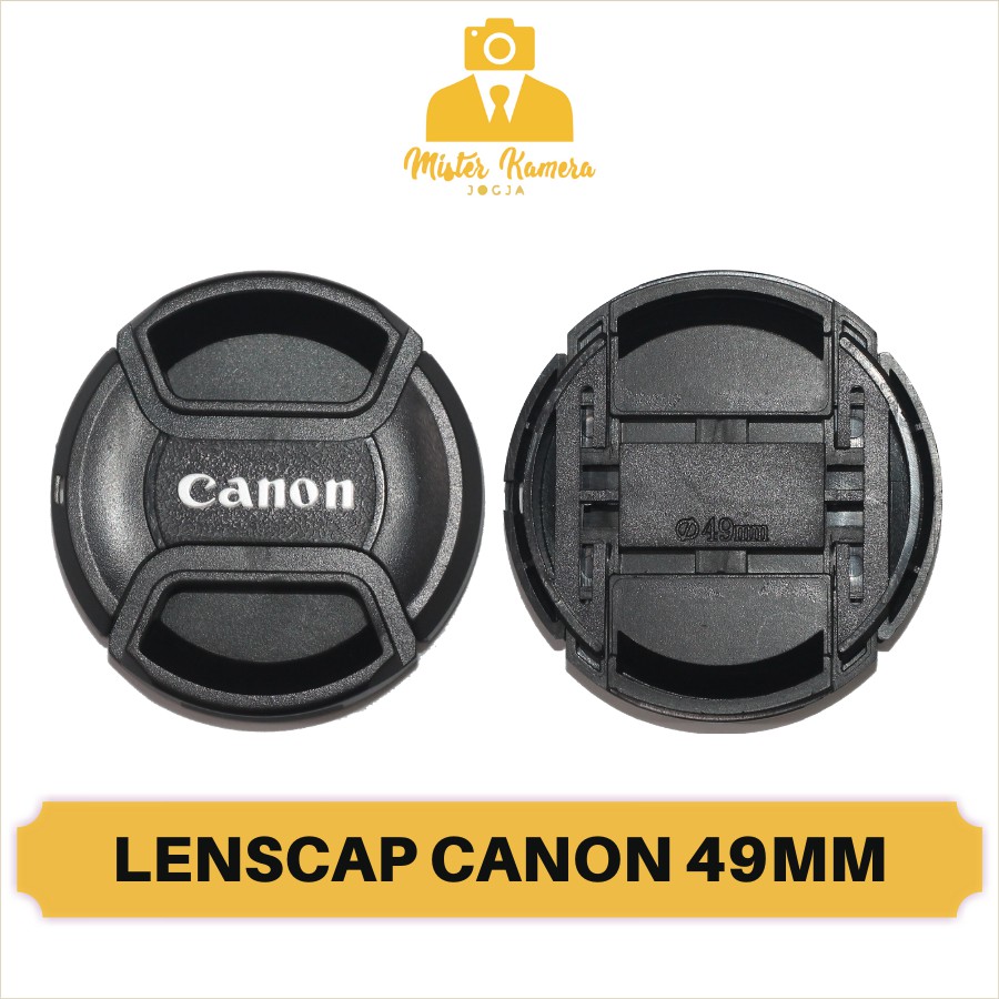 Nắp Đậy Ống Kính Máy Ảnh Canon 49mm M3 M10 15-45mm 49mm