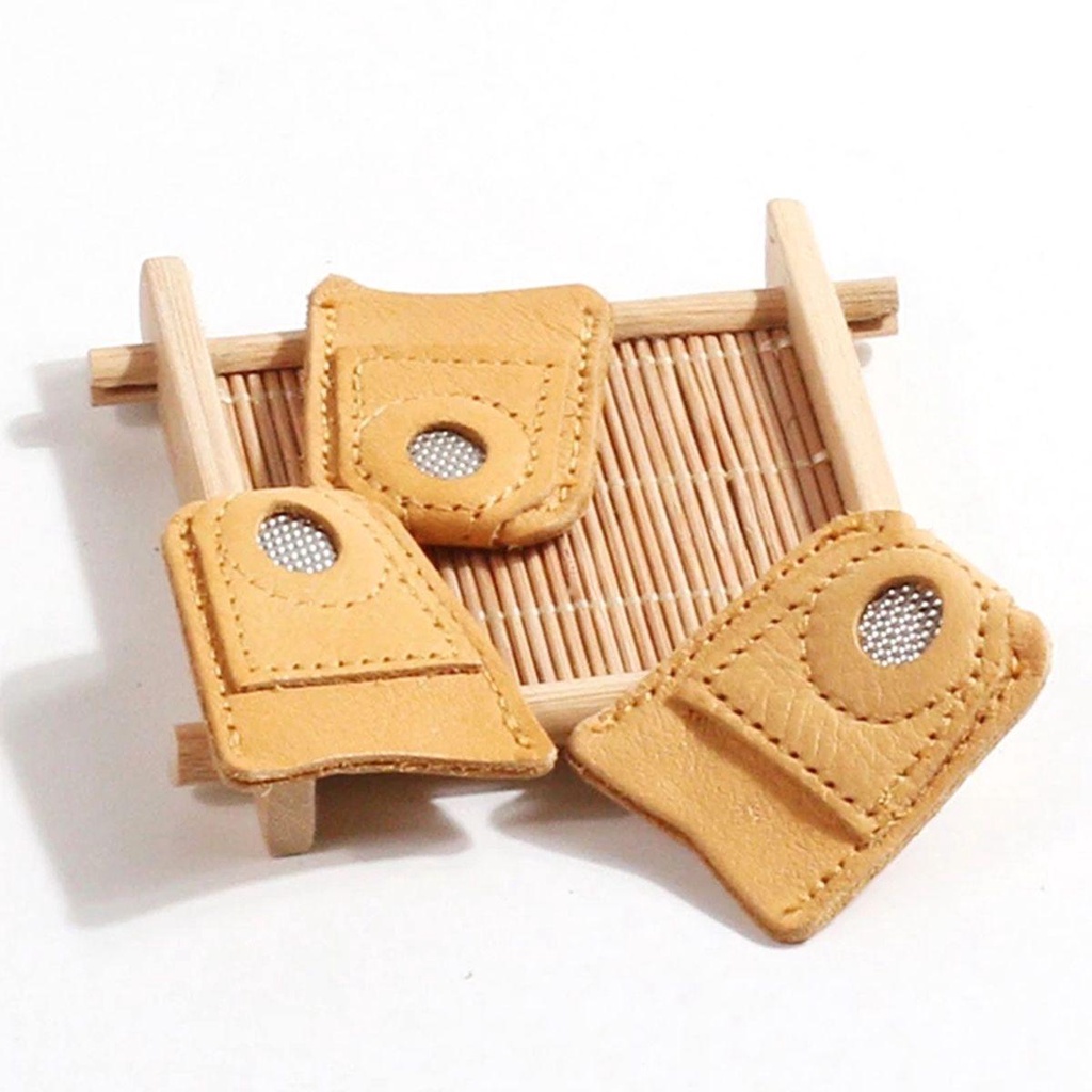 Lloyd Vỏ Bọc Ngón Tay Đan Len Thủ Công Hình Đồng Xu Thimble