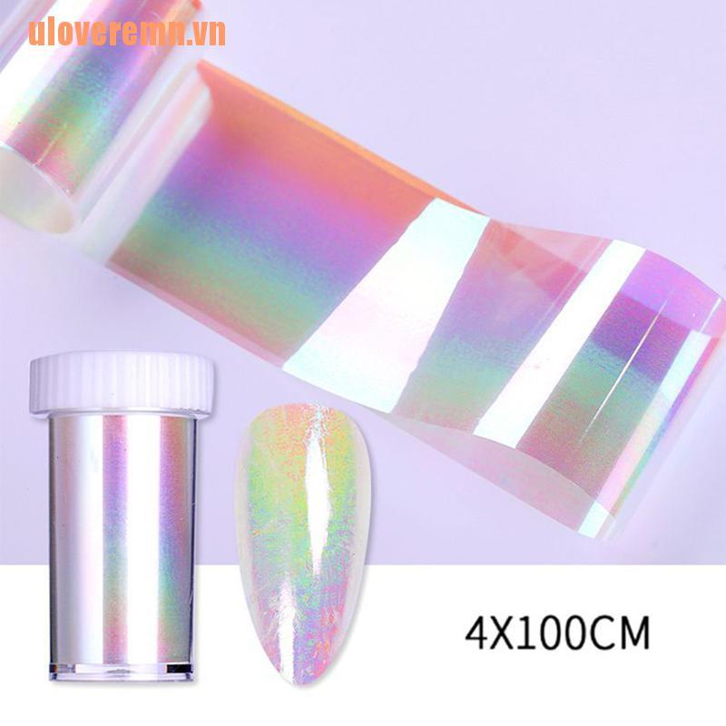 Cuộn Giấy Dán Trang Trí Móng Tay Kích Thước 100x4cm