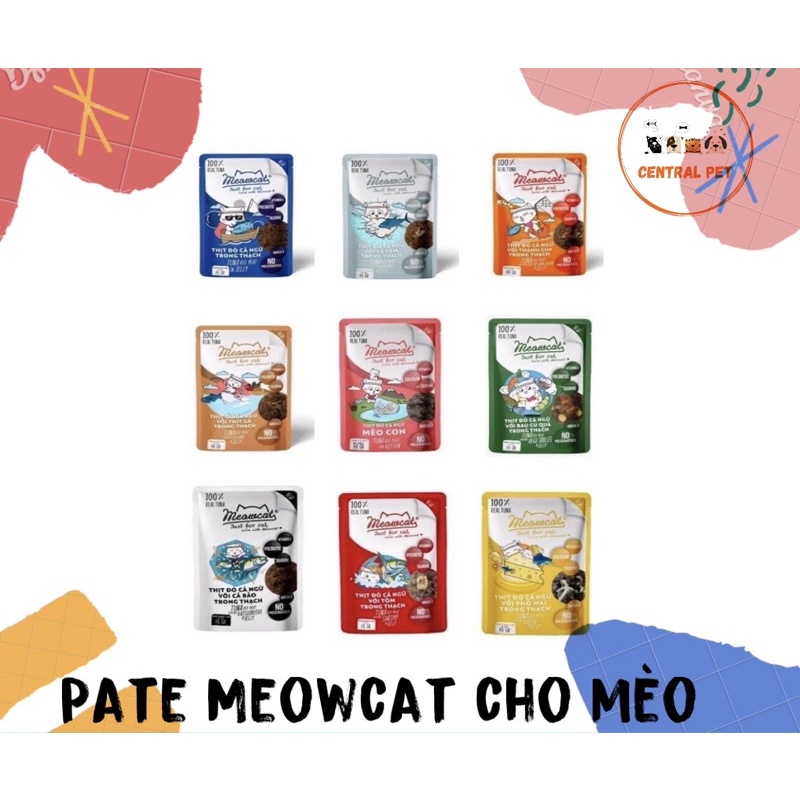 Pate Meowcat cho mèo