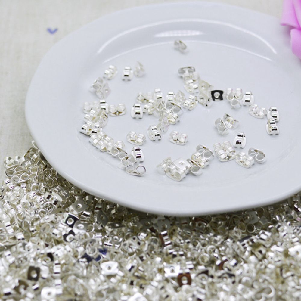 Bộ 500 Nút Chặn Khuyên Tai Bằng Cao Su