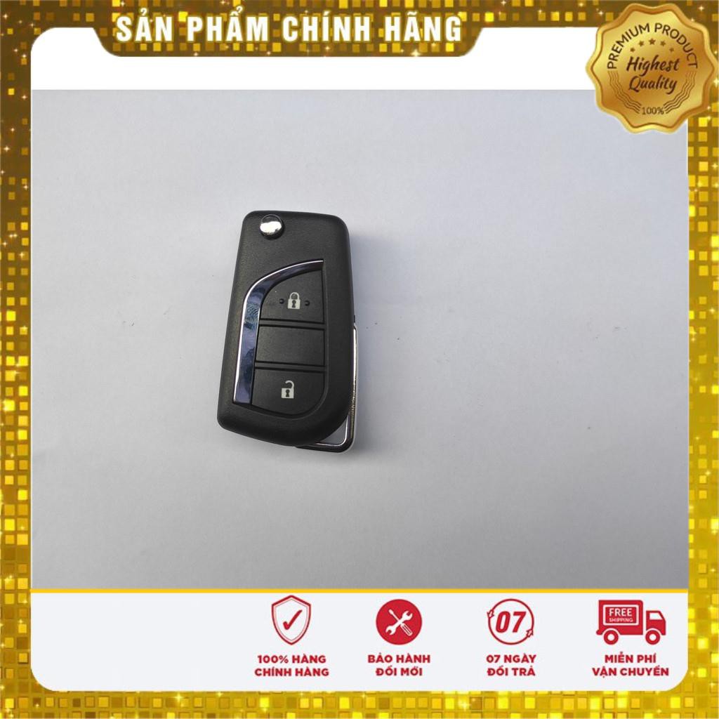 Chìa khóa gập theo xe Toyota Vios,Yaris 2010-2013,2014-2018,2019-2020_tặng kèm pin(bảo hành 12 tháng) | BigBuy360 - bigbuy360.vn