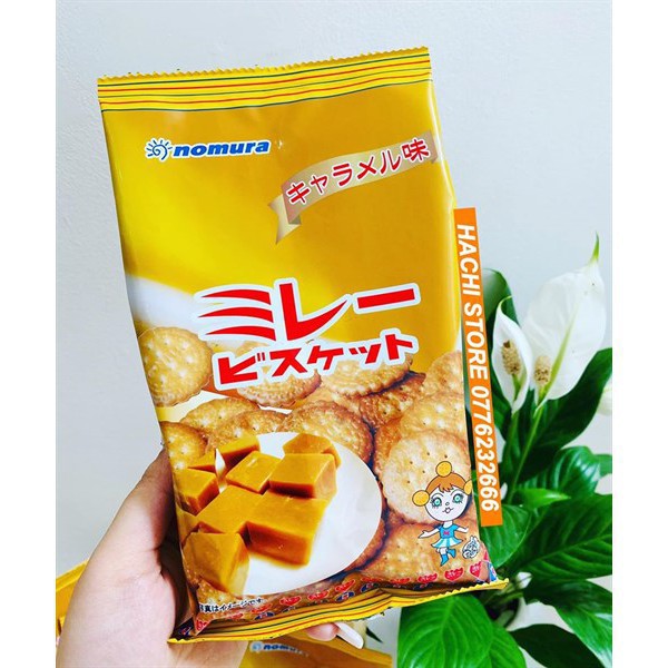 Bánh quy Nomura Mire Biscuits Nhật Bản 130g (2 loại)