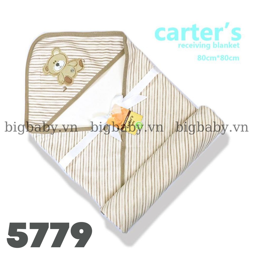 Chăn Ủ Nón Sơ Sinh Carter Nhiều Mẫu Kích Thước 80X80CM