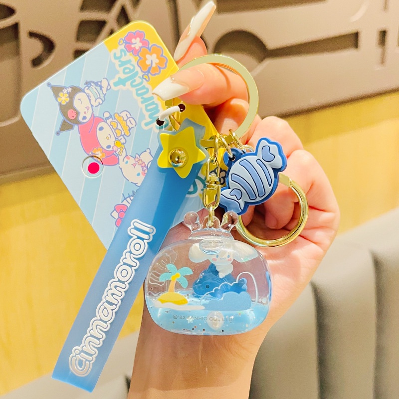 Móc Khóa Phao Nổi Hình Sanrio Sáng Tạo