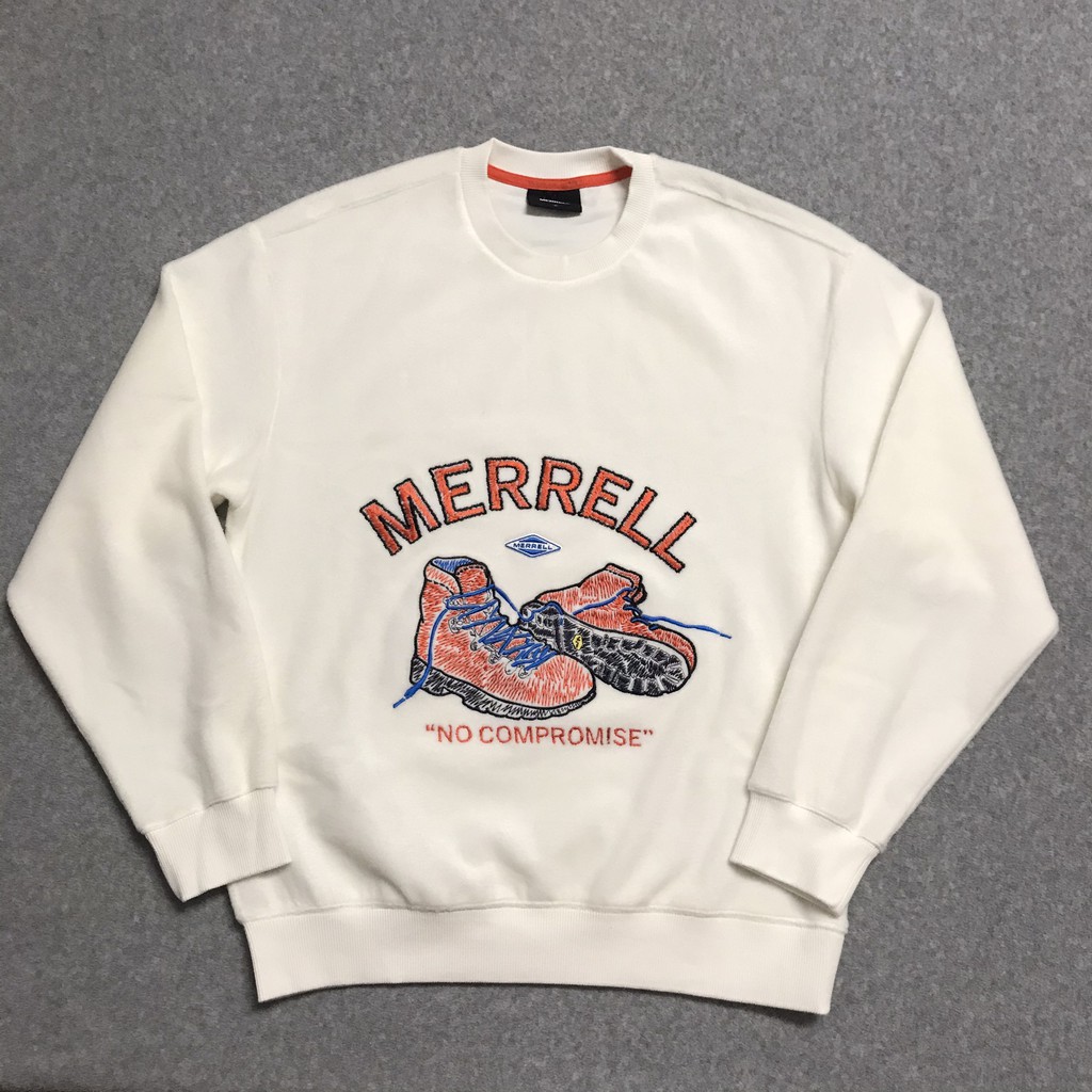 Áo sweater lông thỏ unisex Merrell chính hãng cao cấp Hàn Quốc MLM2A4TS1203