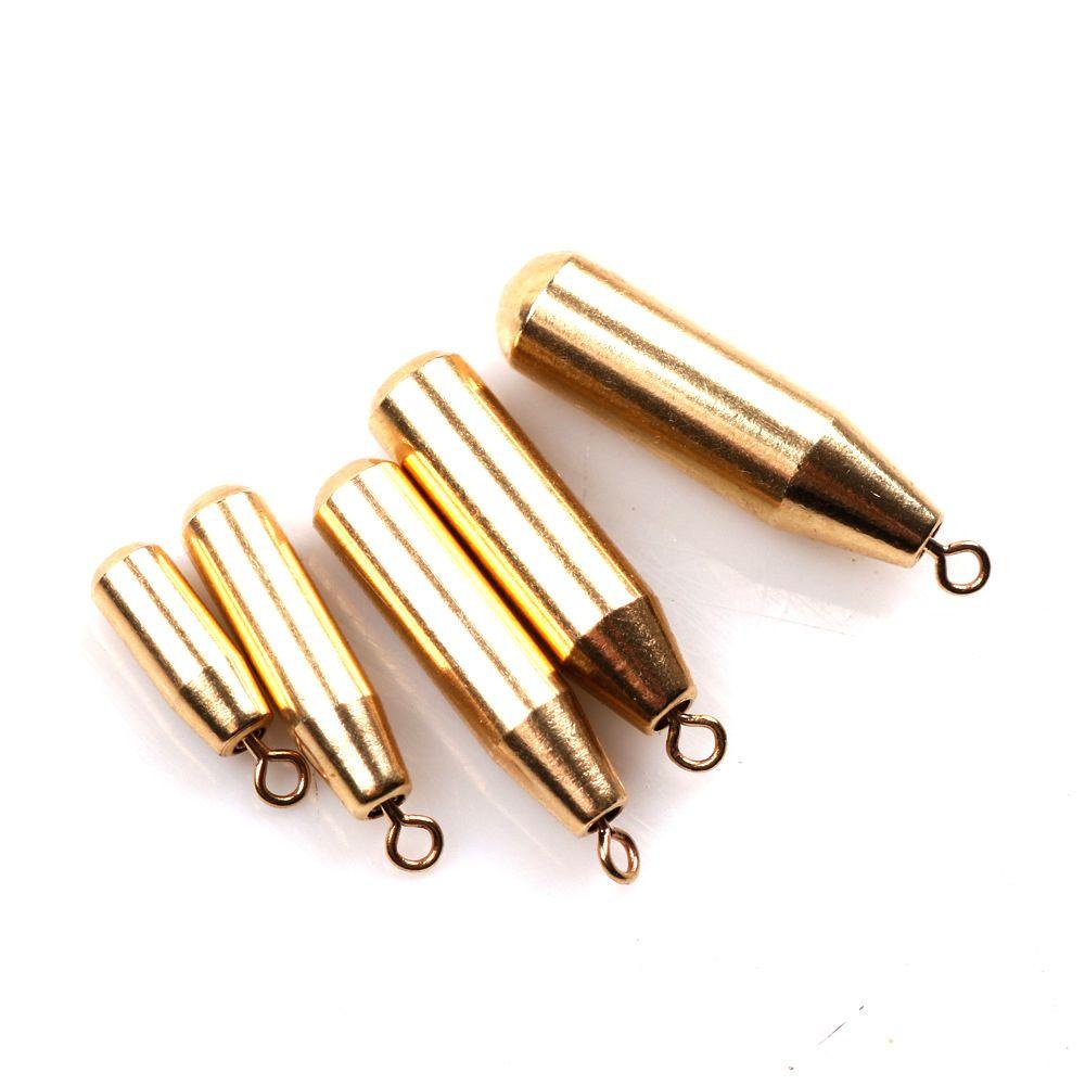 Set 10 Chì Câu Cá Bằng Đồng Thau Sắc Bén