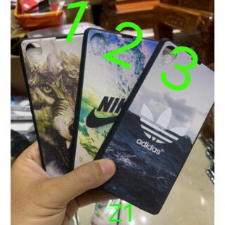 Ốp dẻo in hình Sony Z1 in logo thời trang