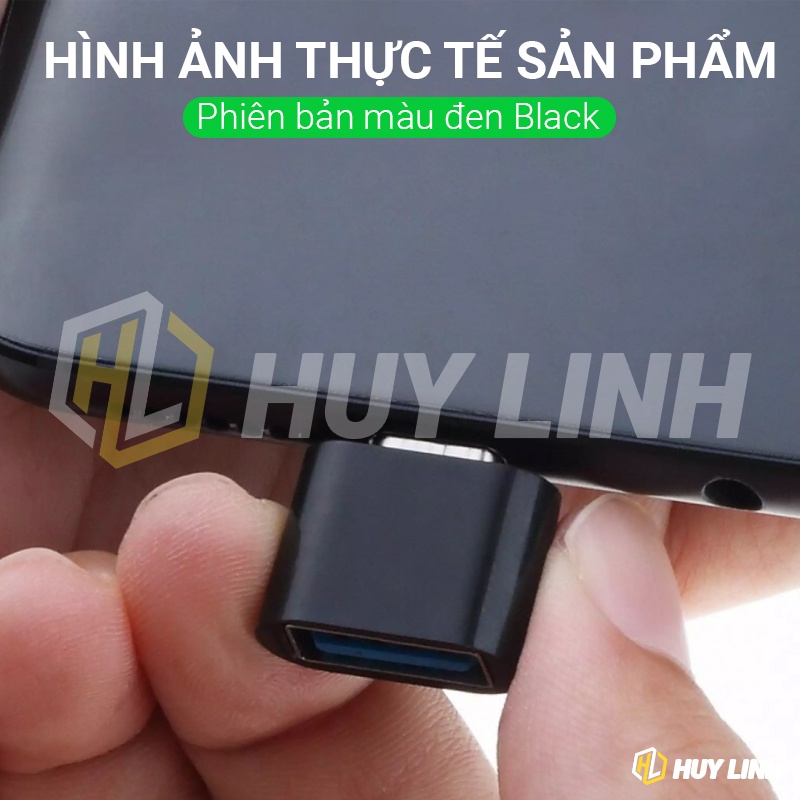 Đầu chuyển USB 3.0 ra Type C - OTG Sang USB 3.0 để kết nối chuột bàn phím, tay cầm | BigBuy360 - bigbuy360.vn