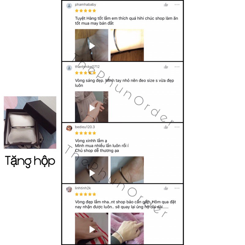 VÒNG TAY CAO CẤP KHÔNG GỈ (TẶNG BOX) | BigBuy360 - bigbuy360.vn