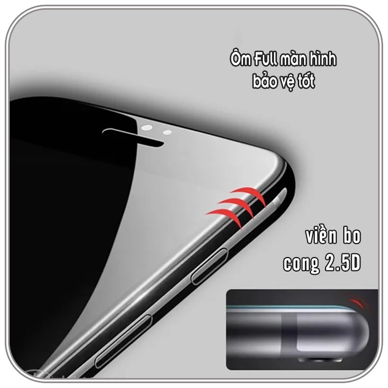 Kính cường lực Super D Xiaomi Redmi Note 9S Full viền Đen MIETUBL