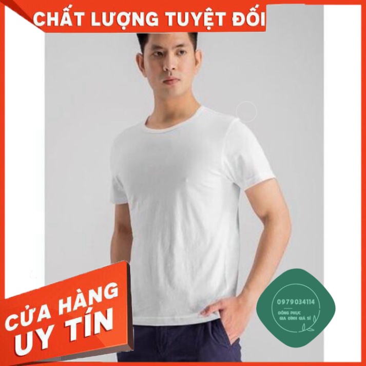 Áo thun giá sỉ Áo Thun Nam Có tay ARISTINO AC22 áo lót may ô basic màu trắng cổ tròn cotton cao cấp mềm mát thấm hút mồ