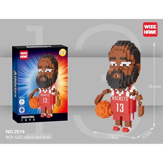 Mô hình lắp ráp nhân vật bóng rổ NBA