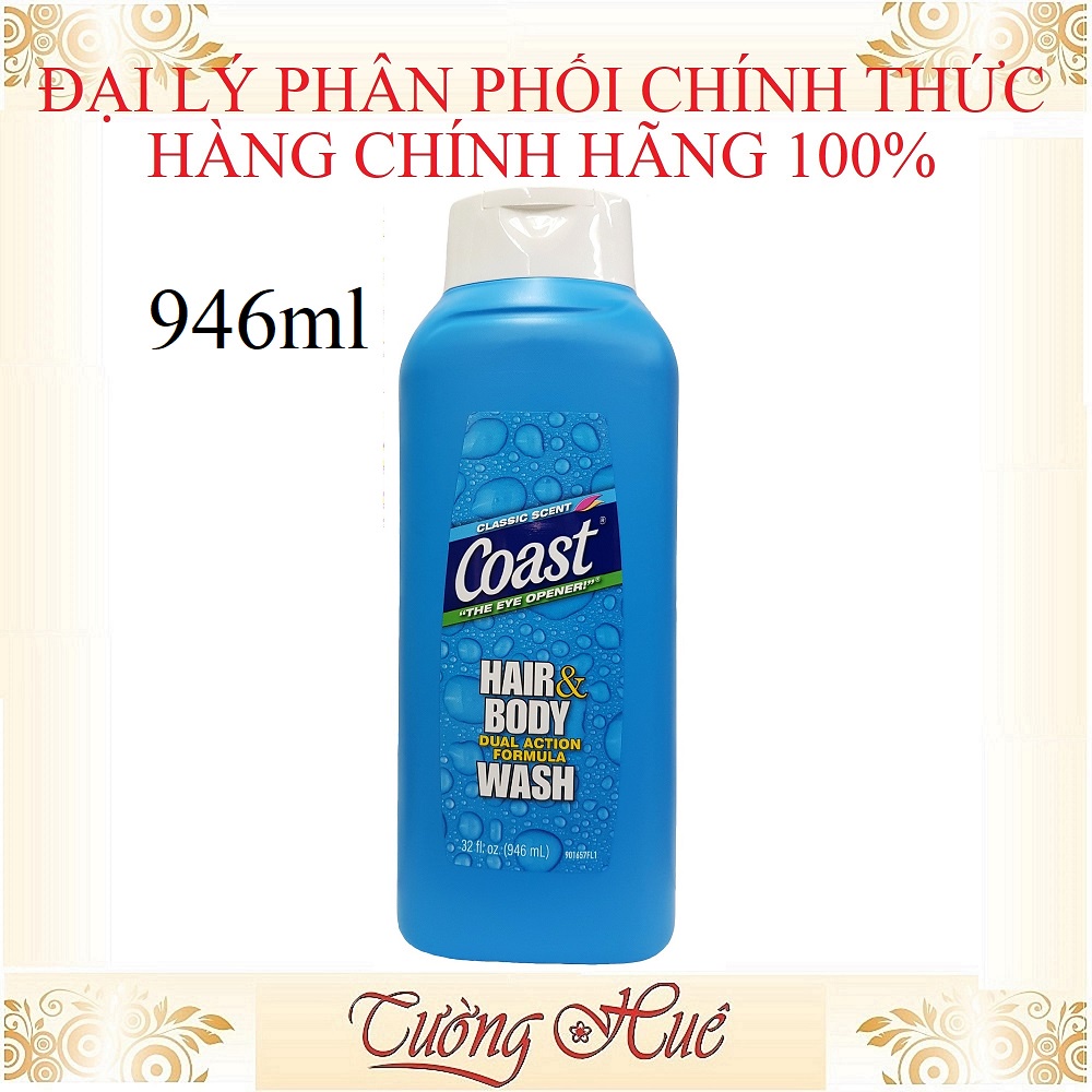 Tắm gội Nam Coast Classic Scent Hydrating Formula for Hair &amp; Body