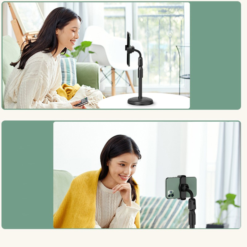 [Hàng Loại 1] Giá Đỡ Điện Thoại livestream xem video Ổn Định Xoay 360 Độ dùng để Quay Phim Ghi Hình Đa Dụng   L8 | BigBuy360 - bigbuy360.vn