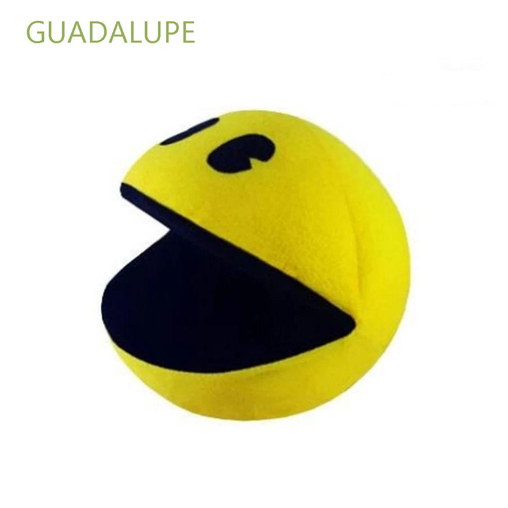 Đồ chơi nhồi bông mềm hình pacman mặt cười 14cm xinh xắn cho bé
