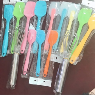 Phới trộn bột vét bột silicon 21cm—28cm( tổng hợp các loại phới)