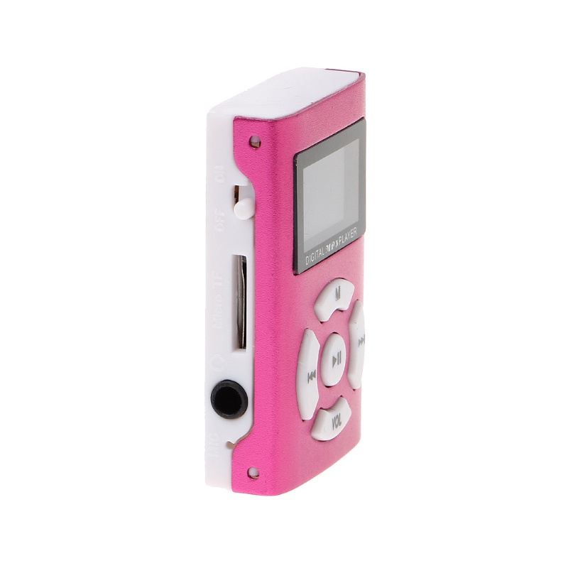 Máy Nghe Nhạc MP3 zzz MX-808 Mini Màn Hình LCD 32GB TF Chất Liệu Nhôm