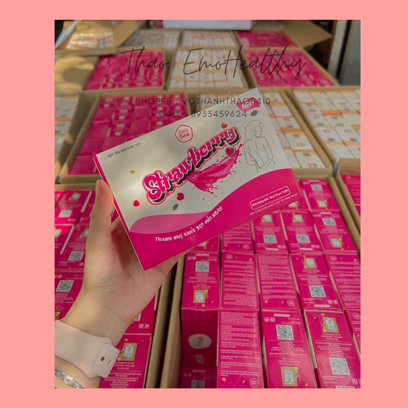 |SỈ & LẺ - DETOX EMO| NƯỚC ÉP DÂU TÂY THƠM NGON