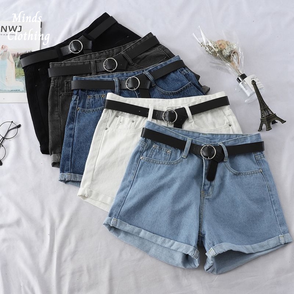 Quần short nữ lưng cao, chất Jean cao cấp, dáng đẹp sexy, khoe đường cong cơ thể