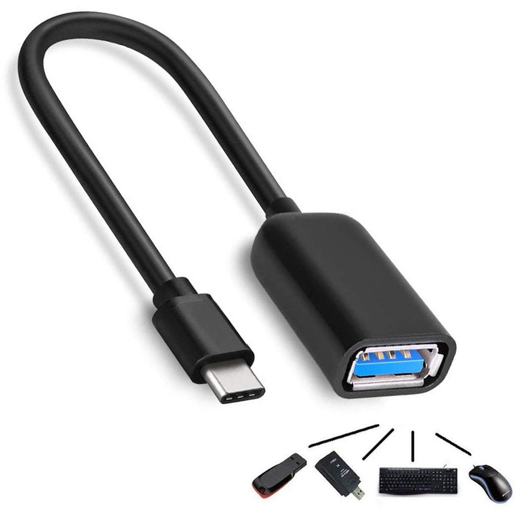 Cáp chuyển OTG type c sang usb cho điện thoại chính hãng