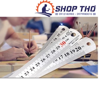 Thước thẳng inox 50cm hoặc 60cm (loại dày)