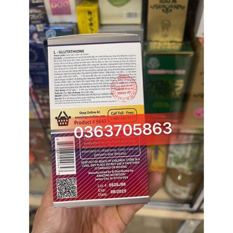 L-GLUTATHIONE GIÚP SÁNG DA ,ĐẸP DA