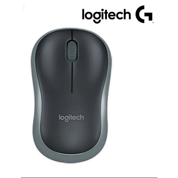 Chuột không dây Logitech M185 - đầu thu USB, 1000 DPI, thiết kế thuận cả 2 tay, phù hợp PC/ Laptop