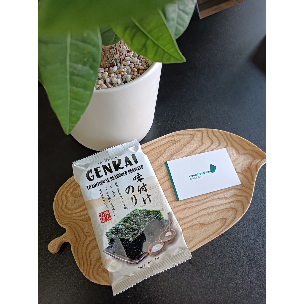 COMBO SIÊU ƯU ĐÃI 10 gói Rong biển ăn liền cho bé siêu ngon 4gr/ gói - nhập khẩu chính hãng