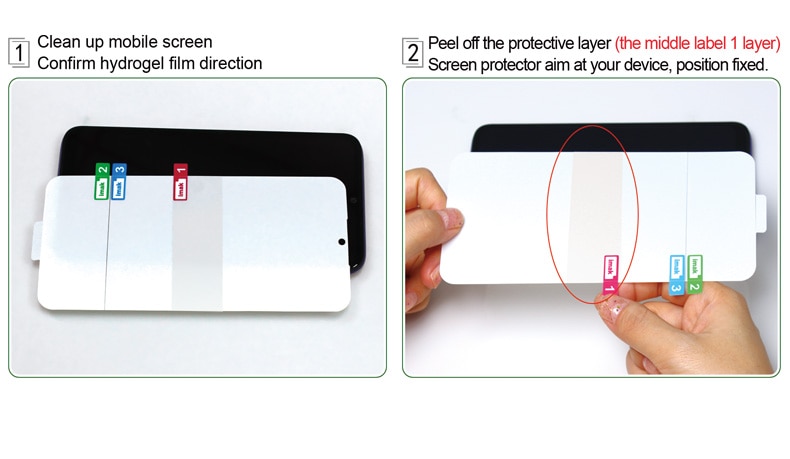 Miếng dán Hydrogel cho màn hình + bên trong + mặt lưng bảo vệ toàn diện cho Samsung Galaxy Z Fold 2