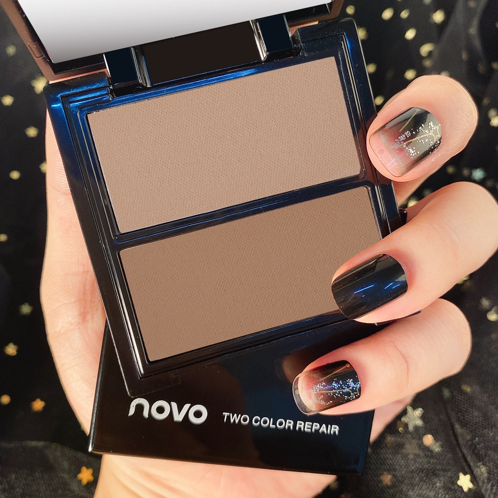 Bảng highlight tạo tối Novo hai màu sắc nổi bật chống thấm nước và mồ hôi