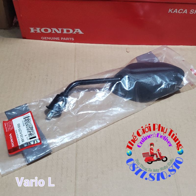 Kính hậu, kiếng hậu Vario, Click thái zin Honda Indo - 88110-KZR-600/ 88120-KZR-600