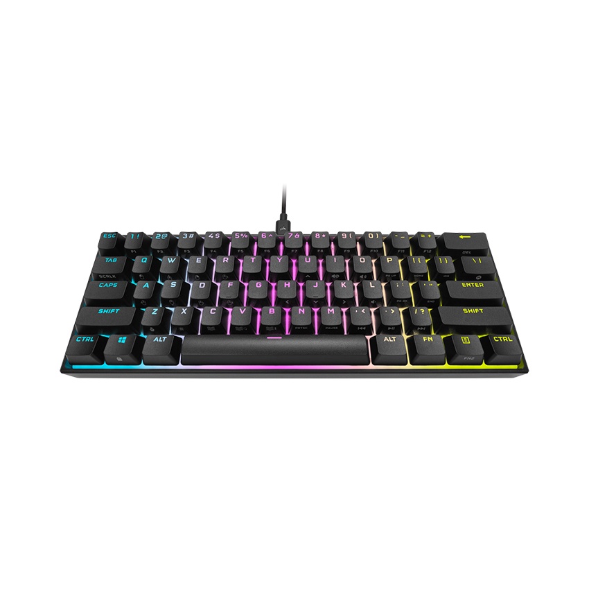 Bàn Phím Cơ Máy Tính Chơi Game Có Dây - Corsair K65 Mini RGB - Hàng Chính Hãng