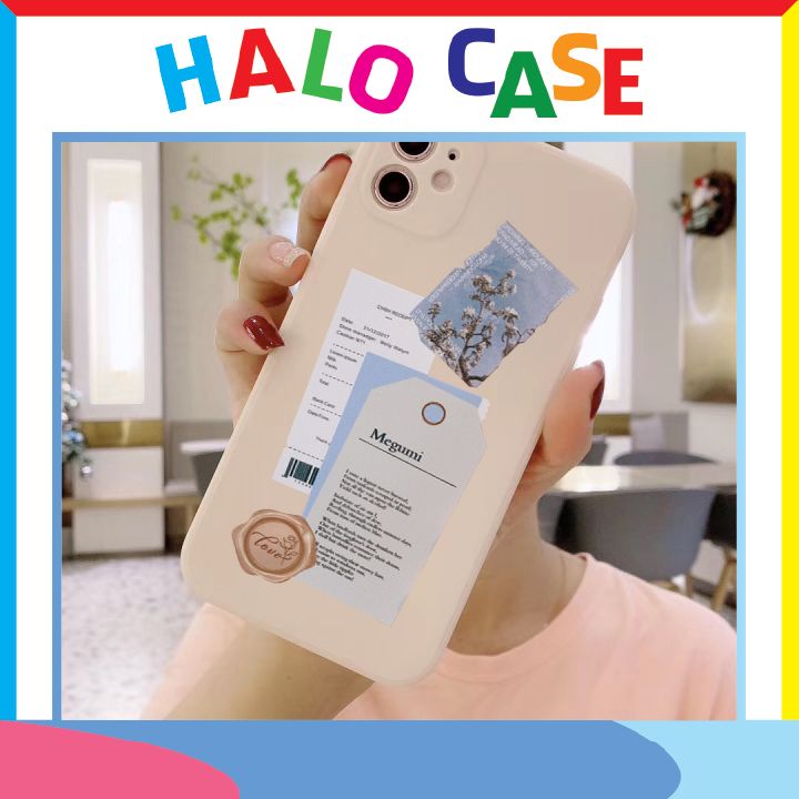 Ốp lưng iphone cạnh vuông tag meg.umi 6plus/6splus/7/7plus/8/8plus/x/xr/xs/11/12/pro/max/plus/promax - Halocase