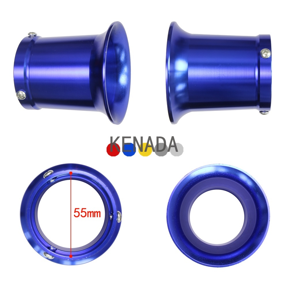 CNC LOA KÈN BÌNH XĂNG  50mm 55mm Chuyên Dụng Keihin PWK NSR PE KOSO OKO bình xăng Phụ kiện