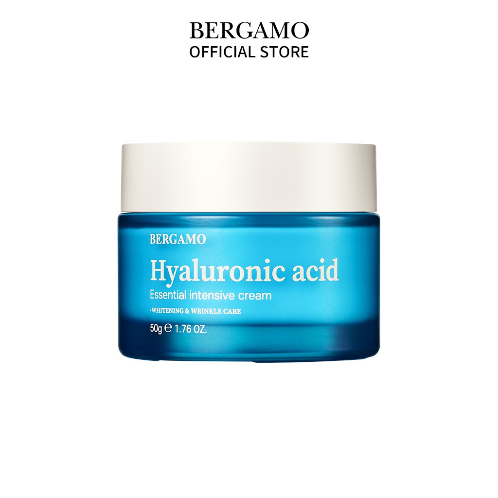 Kem dưỡng da chuyên sâu Bergamo Hyaluronic Acid Essential Intensive Cream 50g