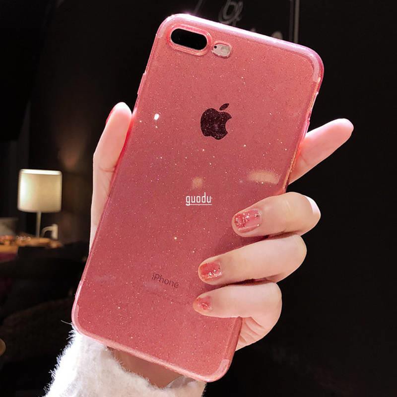 Ốp điện thoại silicone trong suốt dành cho iphone 11/7plus/Xr/8/6splus | BigBuy360 - bigbuy360.vn