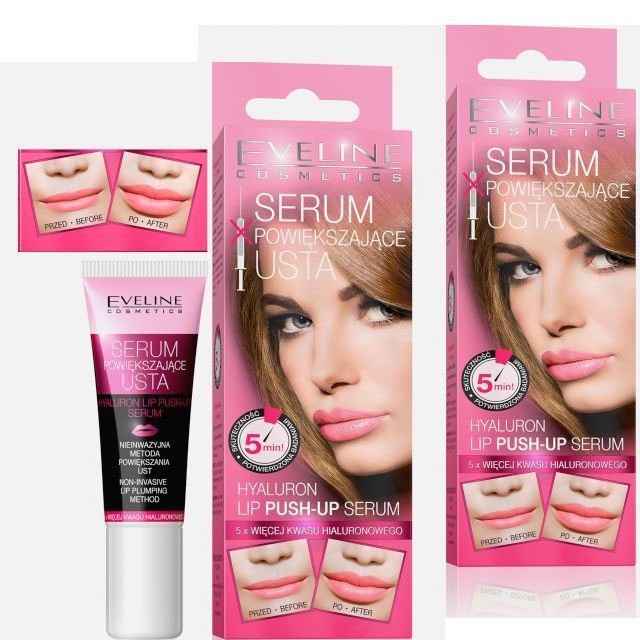 Serum Môi Eveline 8in1 Làm Dầy Căng Và Hồng Môi