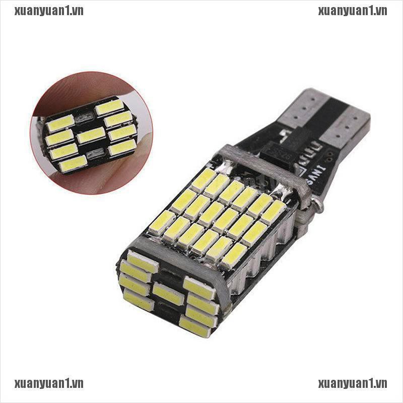 [XUANYUAN1] Đèn LED 2X T15 W16W 45 SMD 4014 Lùi Xe 6000K