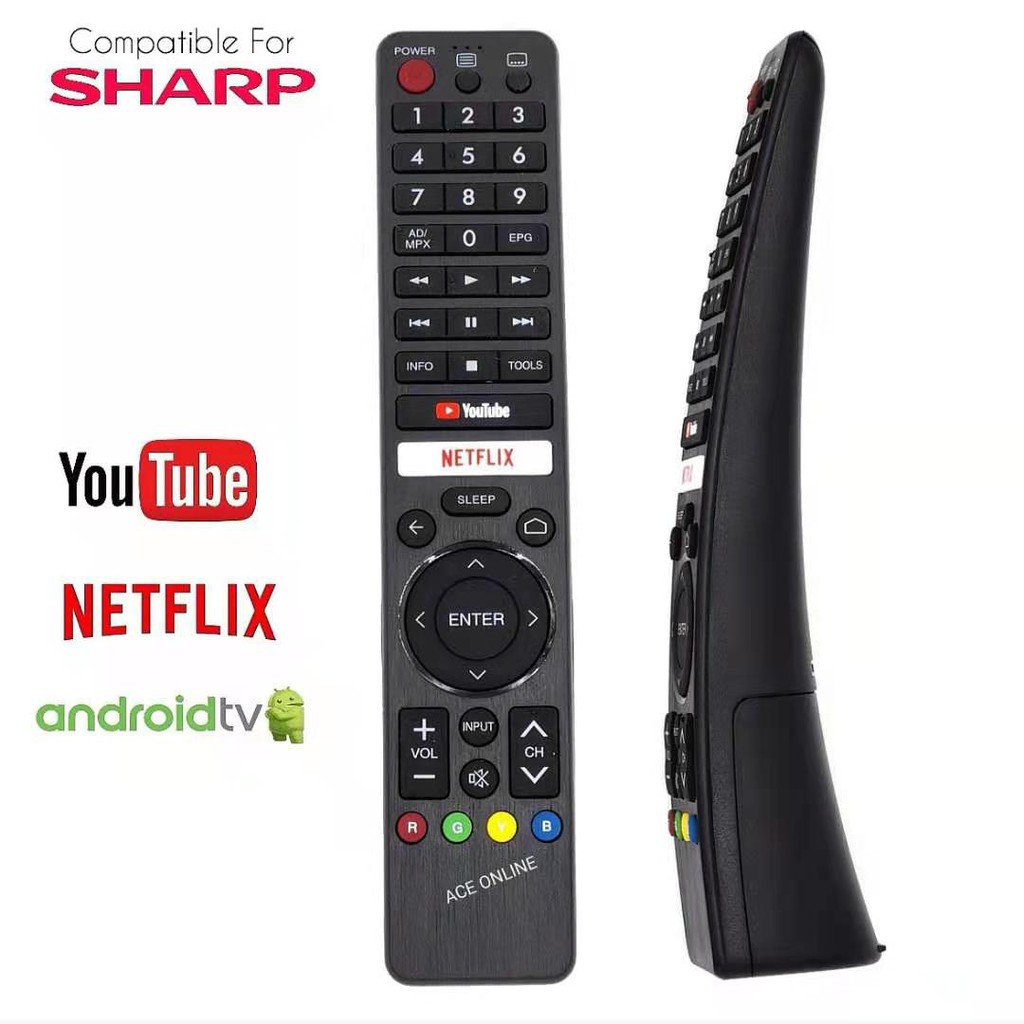 Thiết Bị Điều Khiển Từ Xa Cho TV Android GB326WJSA GB238WJSA,GB105WJSA, GA806WJSA, GA840WJS.