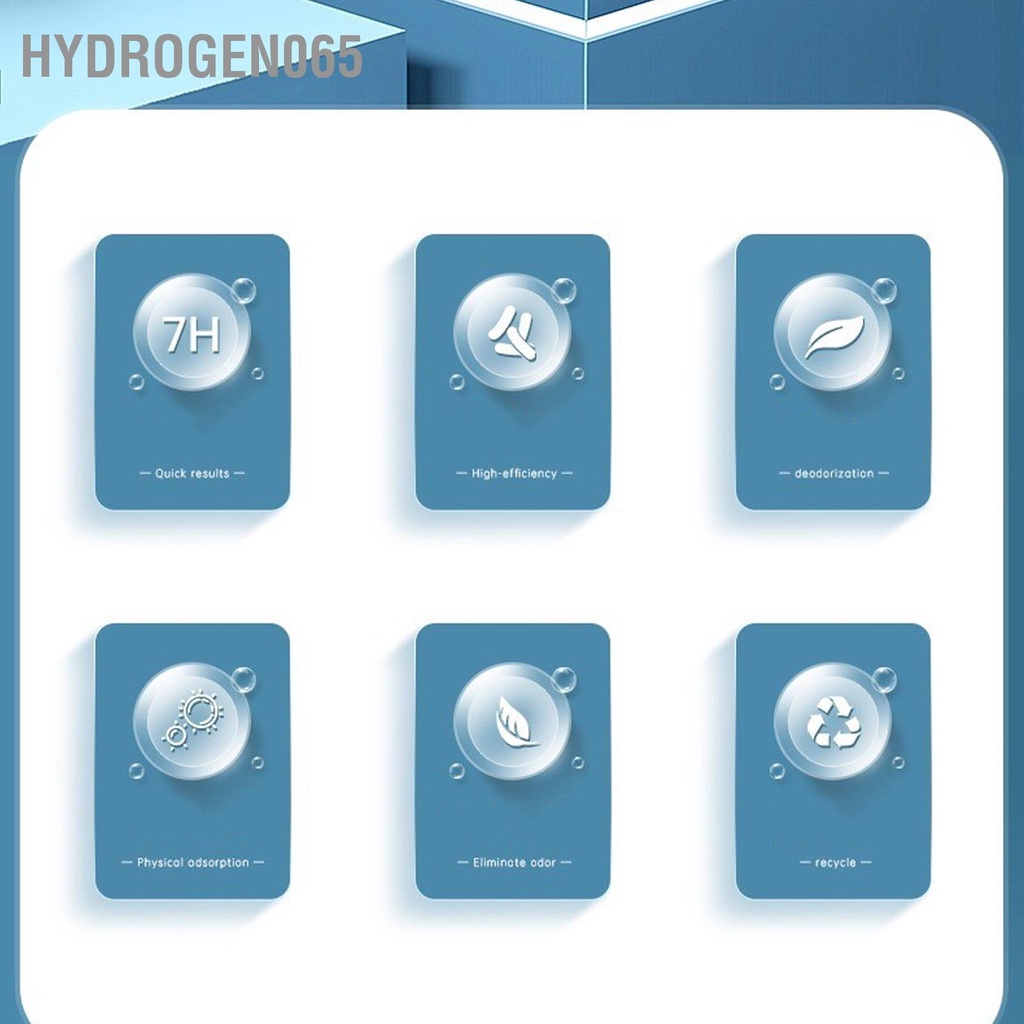 Hydrogen065 Thuốc khử trùng bể cá hấp phụ vật lý Có thể tái sử dụng Ức chế tảo Loại bỏ mùi tanh viên lọc nước