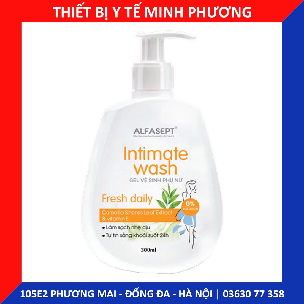 Dung dịch vệ sinh phụ nữ ALFASEPT Fresh daily