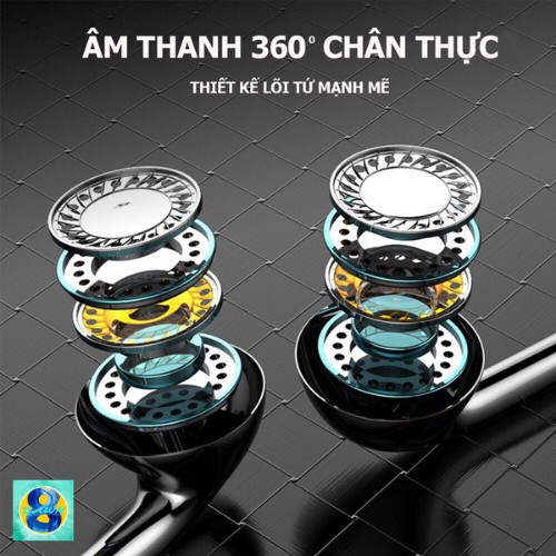 Tai Nghe Nhét Tai Có Dây SOUND-K10 Supper Bass - Âm Thanh Khủng,Sống Động,Chuẩn Nhịp, Micro Nghe Gọi To Rõ