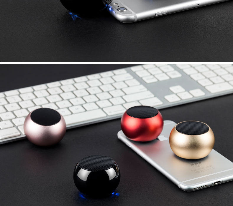 Rechargeable Portable Bluetooth Speaker Mini Speaker Music Audio TF USB AUX Stereo Sound Speaker Audio Music Player