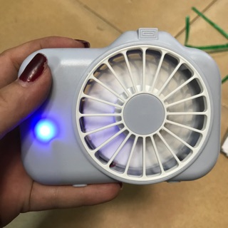 Combo 10 quạt sạc mini máy chụp hình